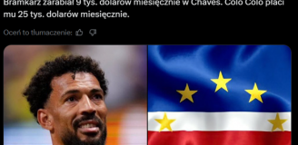HIT! Oto PENSJA Vozinhii w Colo-Colo! SPORA PODWYŻKA!